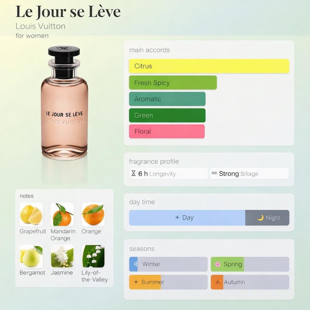 LV Le Jour Se Leve – Travel Spray