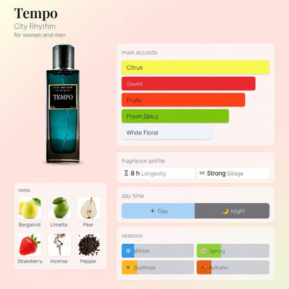 City Rhythm Tempo – Travel Spray